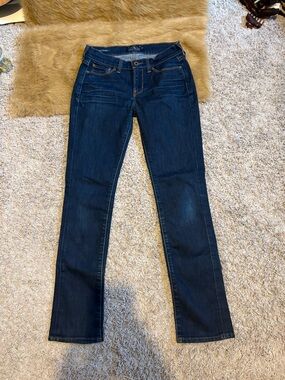 Lucky Brand Dark Indigo Straight-Leg Jeans